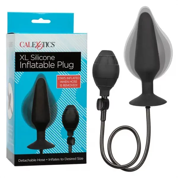 Plug Anal Insuflável  XL Silicone