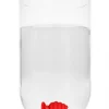 Plug Anal L Ribbed Diamond Heart Vermelho Ouch!