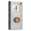 Plug Anal Metálico com Cauda de Raposa EasyToys Prateado