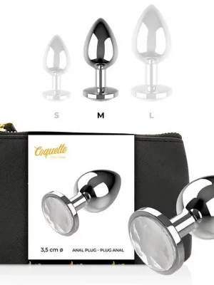 Plug Anal Metálico Coquette M