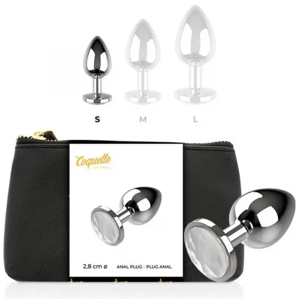 Plug Anal Metálico Coquette S