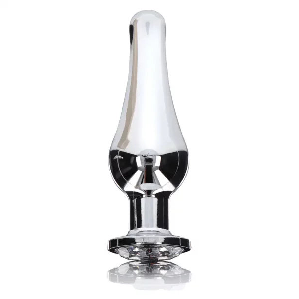 Plug Anal Metálico Diamond Bum Bijou Grande
