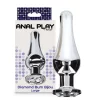 Plug Anal Metálico Diamond Bum Bijou Grande