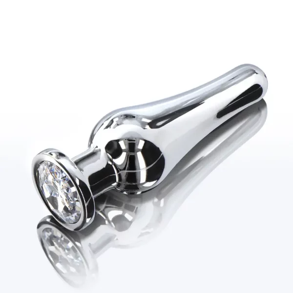 Plug Anal Metálico Diamond Bum Bijou Grande
