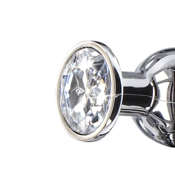 Plug Anal Metálico Diamond Bum Bijou Grande