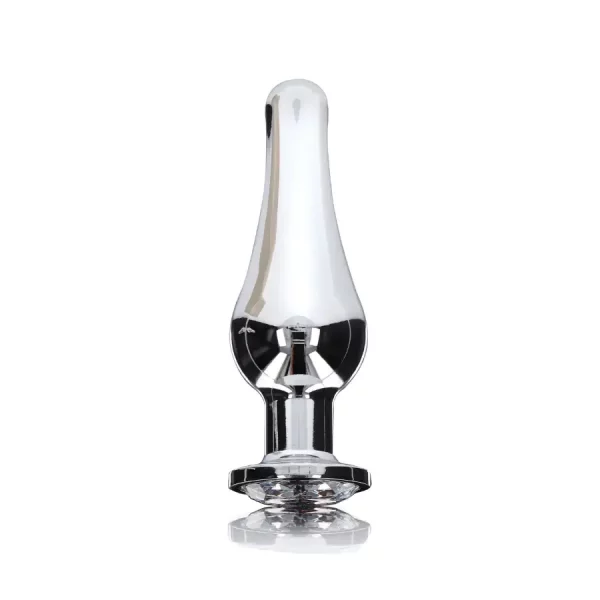 Plug Anal Metálico Diamond Bum Bijou Médio