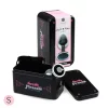 Plug Anal Metálico S com Brilhante Preto