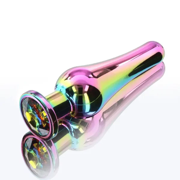 Plug Anal Metálico Twilight Bum Bijou Grande