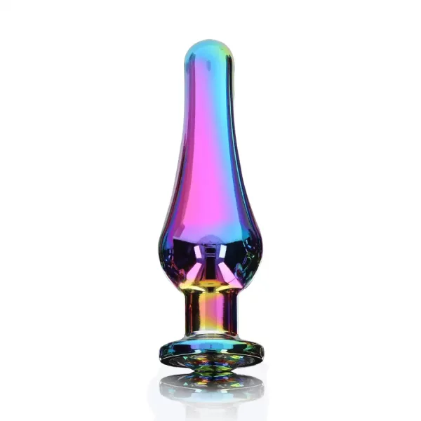 Plug Anal Metálico Twilight Bum Bijou Médio
