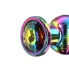 Plug Anal Metálico Twilight Bum Bijou Médio