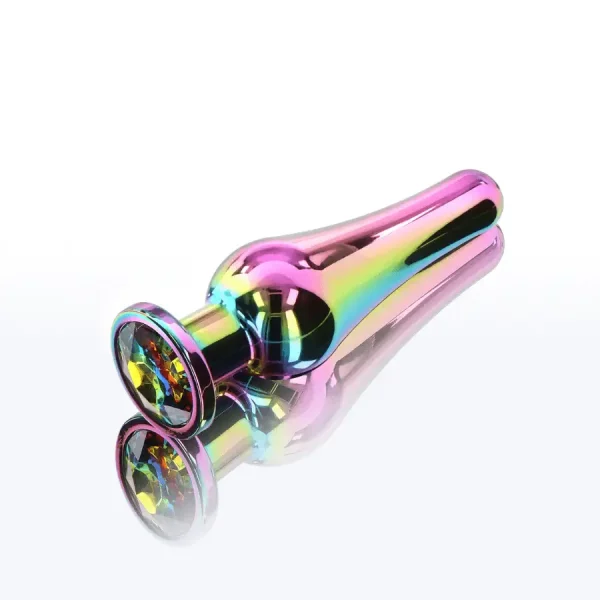 Plug Anal Metálico Twilight Bum Bijou Pequeno