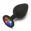 Plug Anal Rainbow Booty Jewel Médio