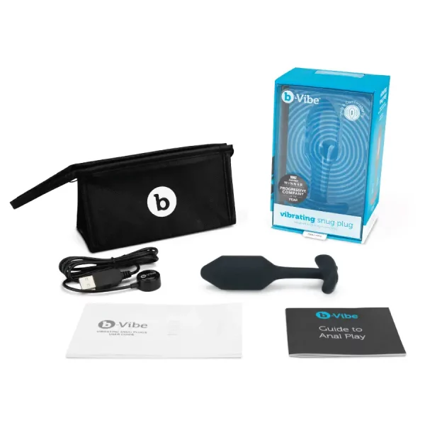 Plug Anal Vibratório B-Vibe Snug Plug 2