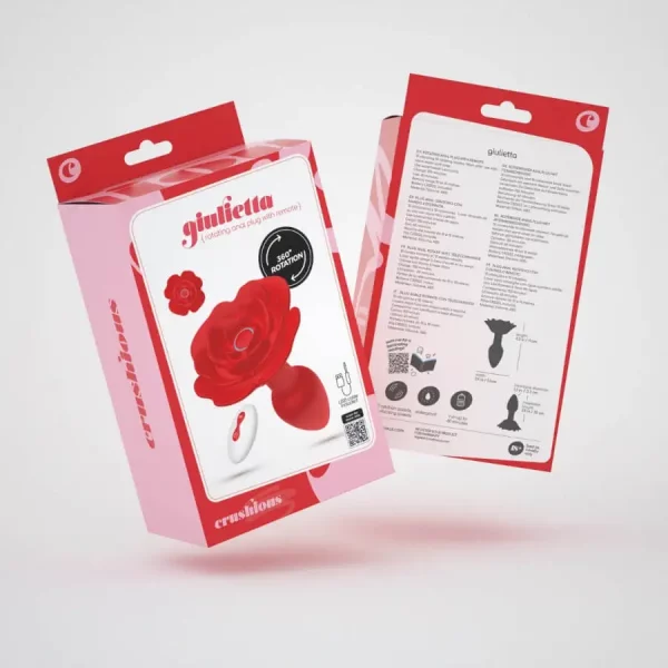 Plug Anal Vibratório com Rotação Giulietta
