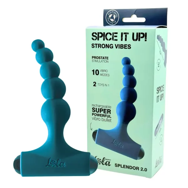 Plug Anal Vibratório Spice it up Splendor