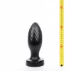 Plug Bumfun XXL Hung System Toys Preto 23x8,2cm
