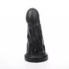 Plug Castard XXL Hung System Toys Preto 22x7,6cm