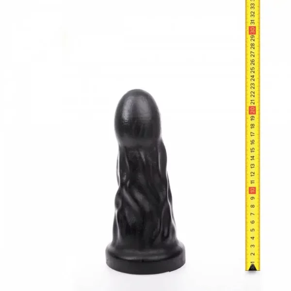 Plug Castard XXL Hung System Toys Preto 22x7,6cm