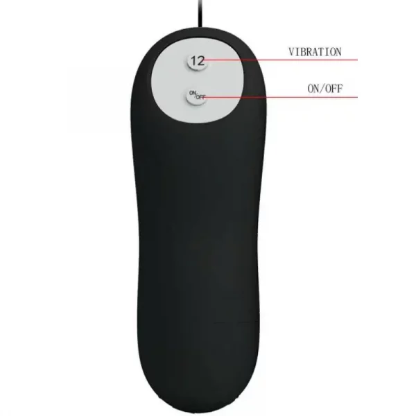 Plug com Vibração Prettylove Special Anal Stimulation