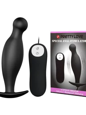 Plug com Vibração Prettylove Special Anal Stimulation
