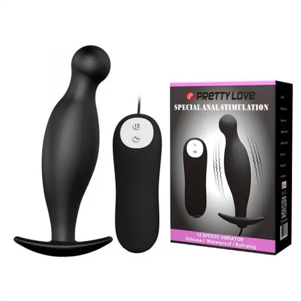 Plug com Vibração Prettylove Special Anal Stimulation