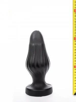 Plug Corny XXL Hung System Toys Preto 22,5x9cm