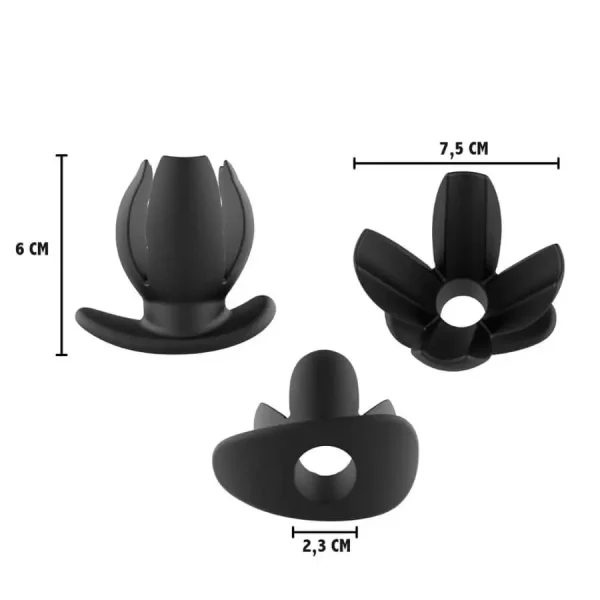 Plug Dilatador Anal  Spreader 4-Way
