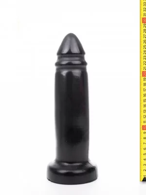 Plug Dookie XXL Hung System Toys Preto 27,5x7cm