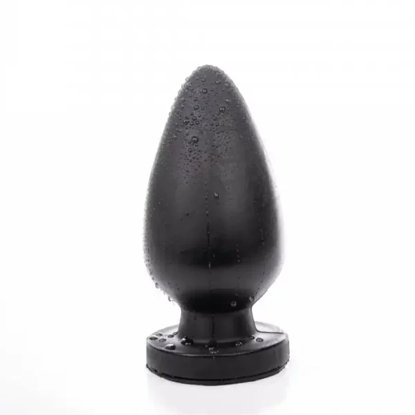 Plug Eggy XXL Hung System Toys Preto 21,5x9,8cm