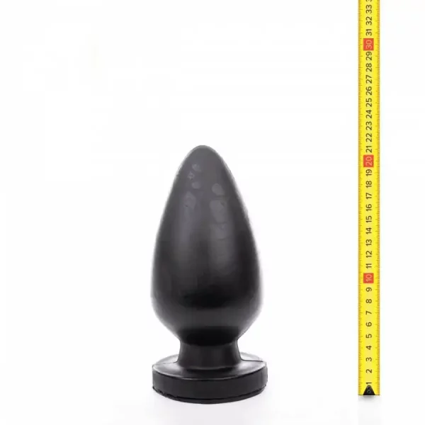 Plug Eggy XXL Hung System Toys Preto 21,5x9,8cm