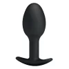 Plug Pretty Love Silicone Anal Ball Preto