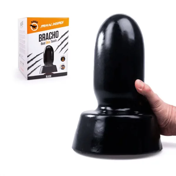 Plug XXL Bracho Preto 27 cm