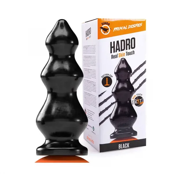 Plug XXL Hadro Preto 29 cm
