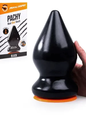 Plug XXL Pachy Preto 22 cm