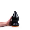 Plug XXL Pachy Preto 22 cm