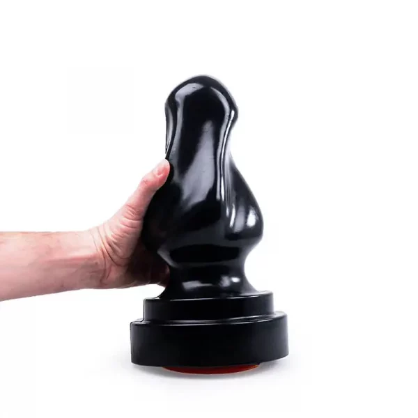 Plug XXL Parasaur Preto 32 cm