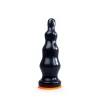Plug XXL Spino Preto 32 cm