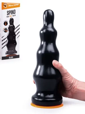 Plug XXL Spino Preto 32 cm