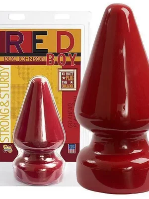 Plug XXL The Challenge Red Boy Vermelho