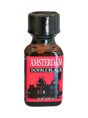 Poppers Amsterdam Double Black 24 ml.