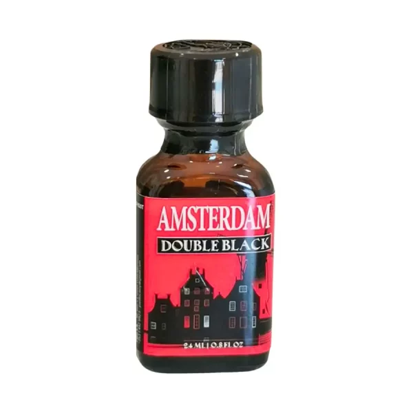 Poppers Amsterdam Double Black 24 ml.