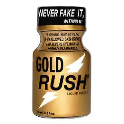 Poppers Gold Rush 10 ml.