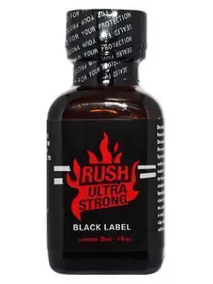 Poppers Rush Ultra Strong Black Label 30 ml.