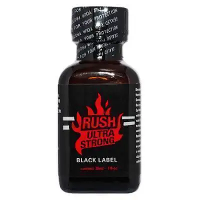 Poppers Rush Ultra Strong Black Label 30 ml.