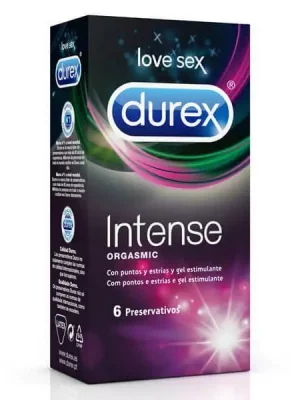 Preservativos Durex Intense Orgasmic 6 un.