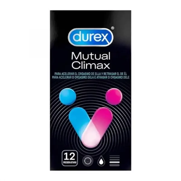 Preservativos Durex Mutual Climax 12 un.