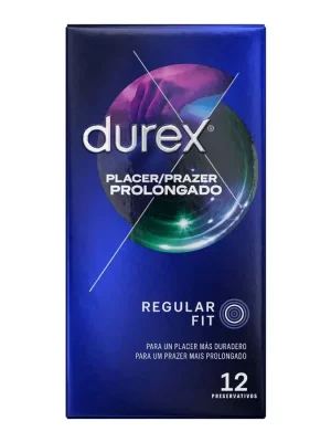 Preservativos Durex Prazer Prolongado 12 un.