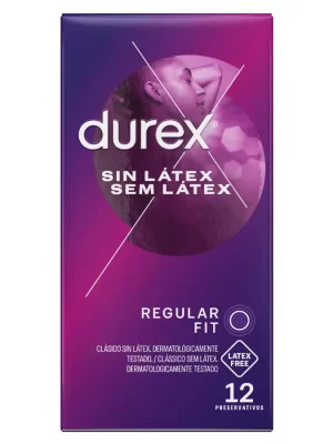 Preservativos Durex Sem Látex 12 Uni