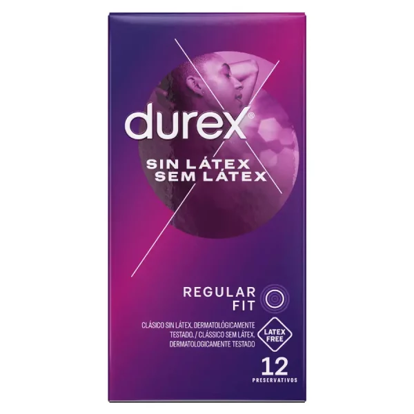 Preservativos Durex Sem Látex 12 Uni