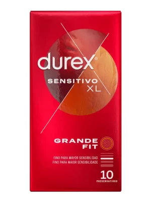 Preservativos Durex Sensitivo XL 10 un.